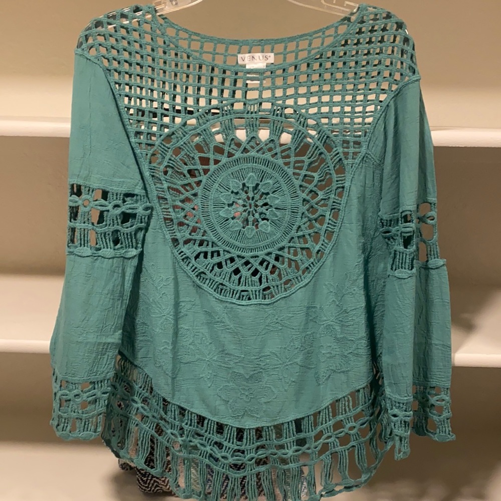 Hand knitted shirt